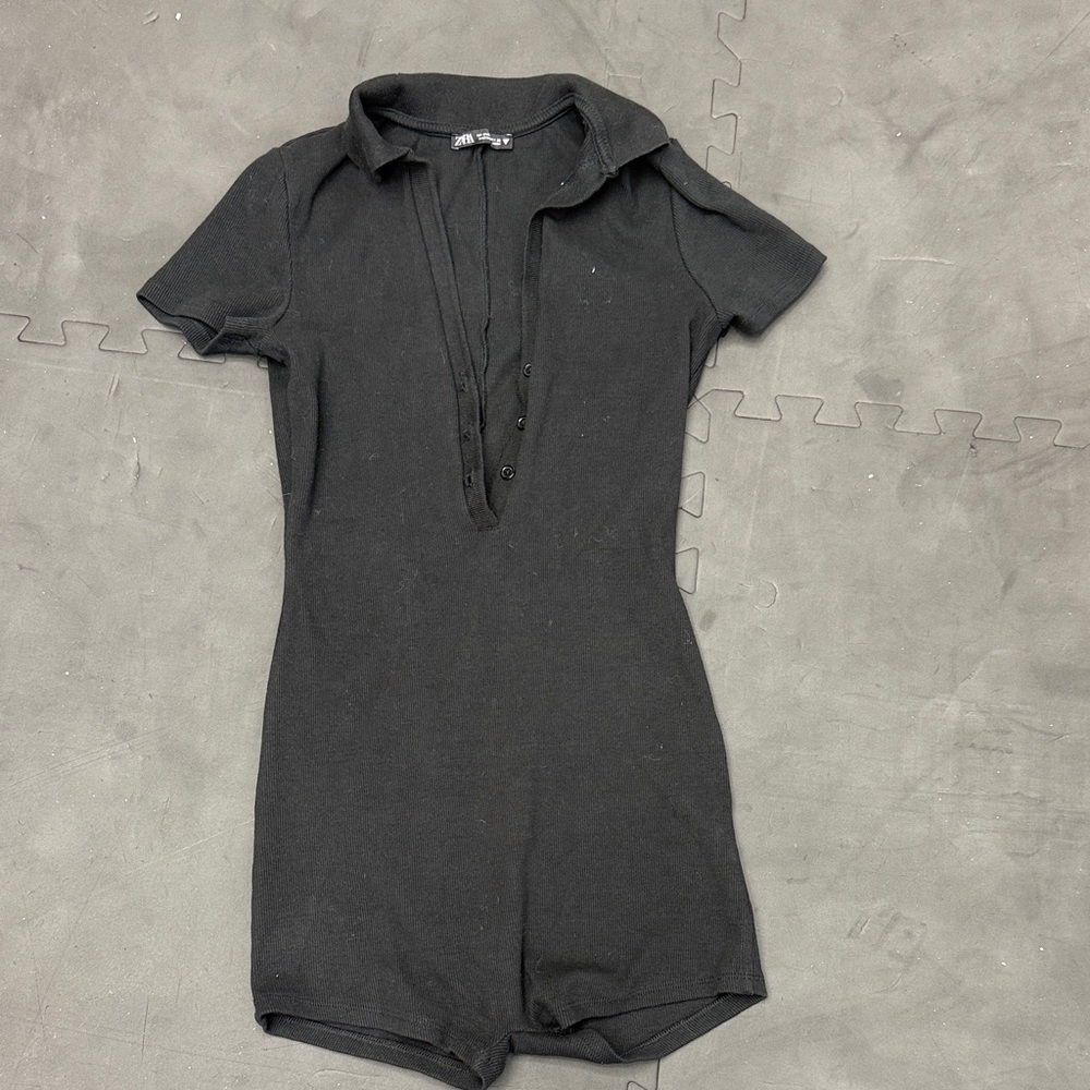 Zara Black Romper